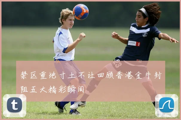 禁区重地寸土不让回顾香港金牛封阻五大精彩瞬间